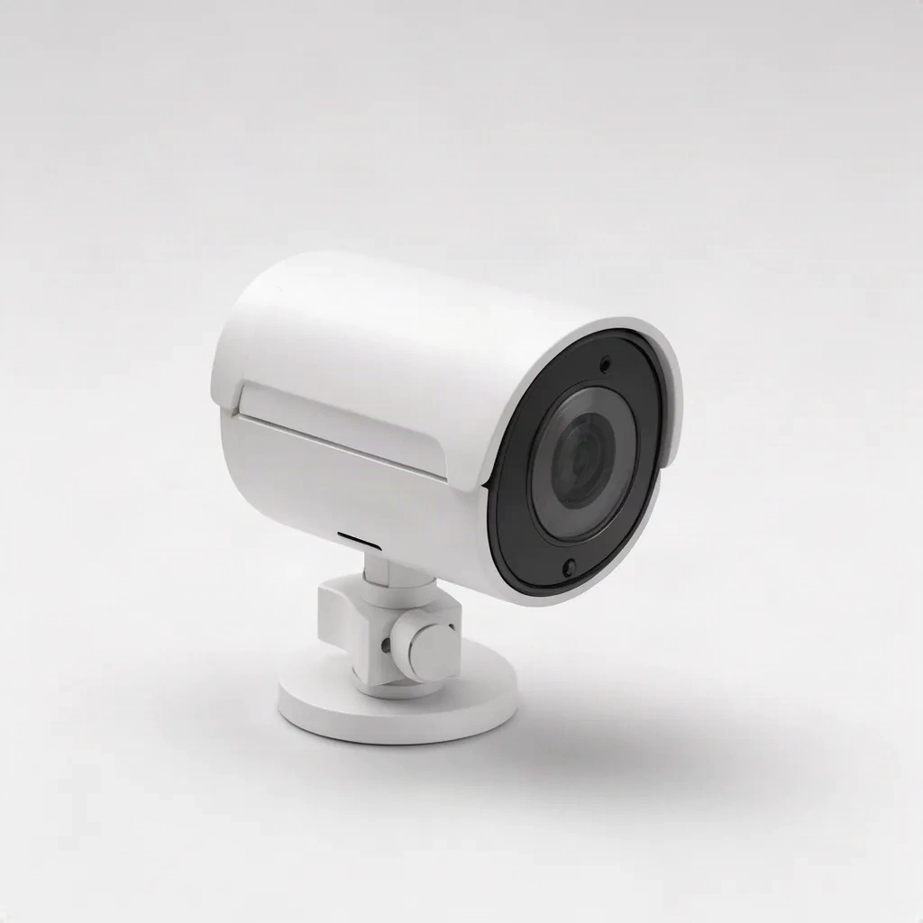 Caméra extérieure Eagle 2K sur son support orientable